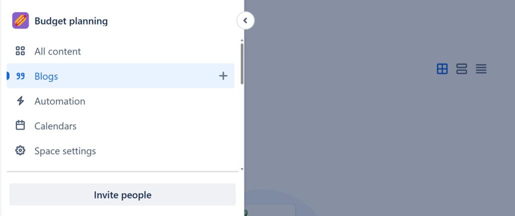 create a blog post in Confluence