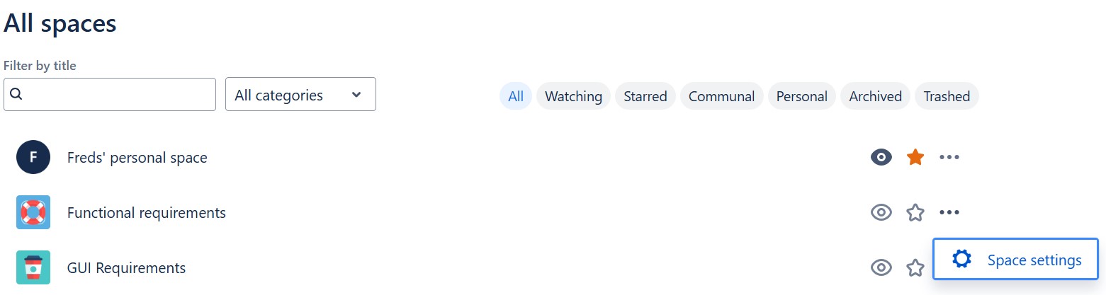 Introduction to Confluence Spaces | The Requirements Engineer