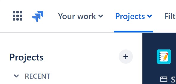 projects in jira
