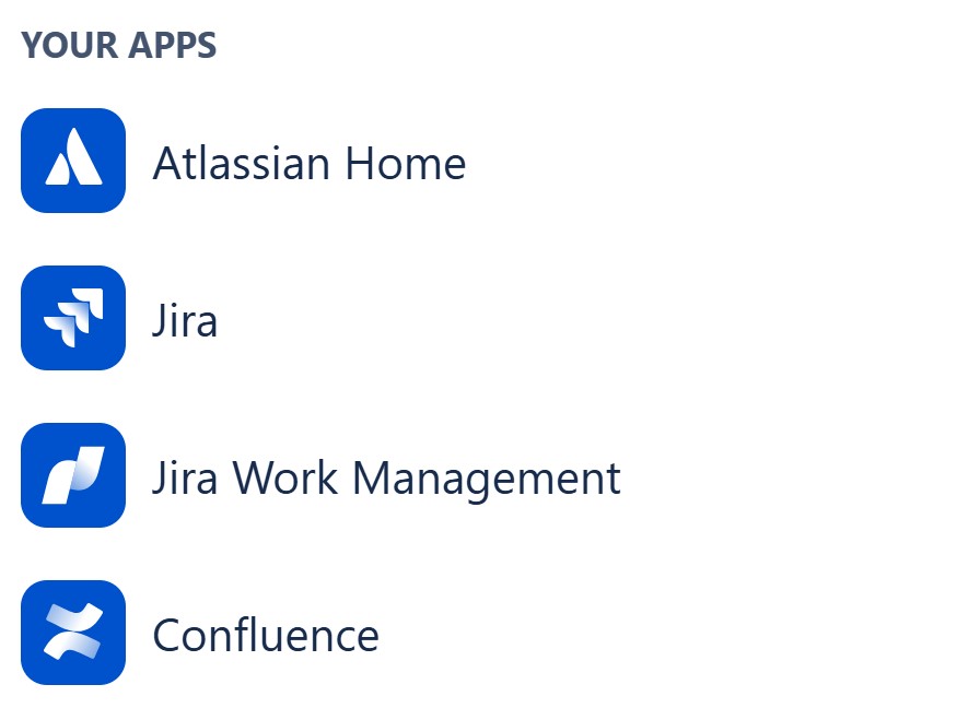 comparison of jira and confluence with app logos