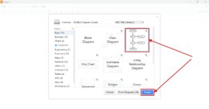 How to Create a Diagram using Templates in draw.io | The Requirements ...