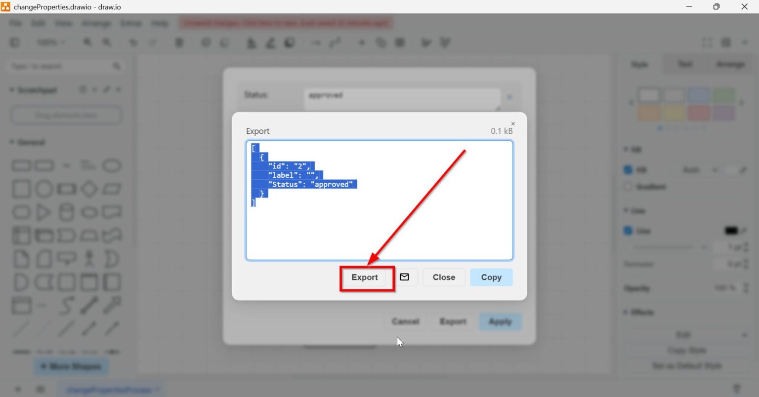 How to Change Draw.io File Properties | The Requirements Engineer
