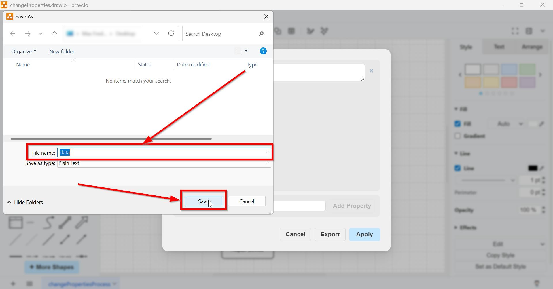 How to Change Draw.io File Properties | The Requirements Engineer
