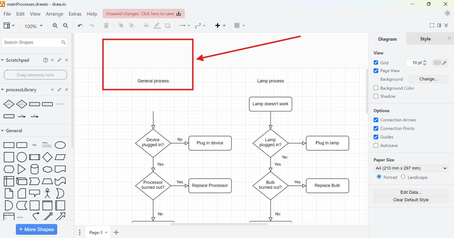 Mastering Cut, Copy, Paste, and Delete in draw.io | The Requirements ...