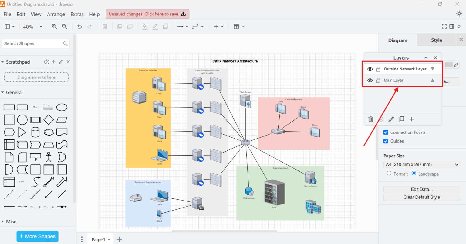How to Use Layers in draw.io | The Requirements Engineer
