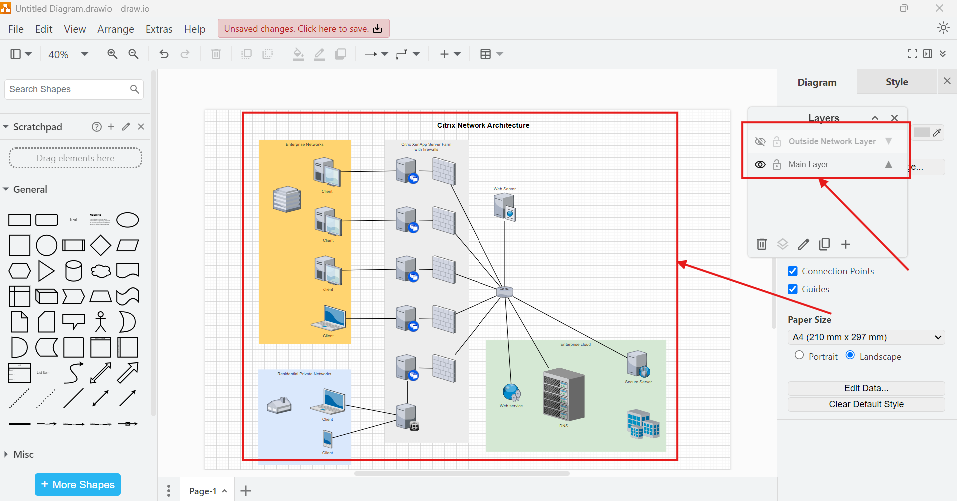 How to Use Layers in draw.io | The Requirements Engineer