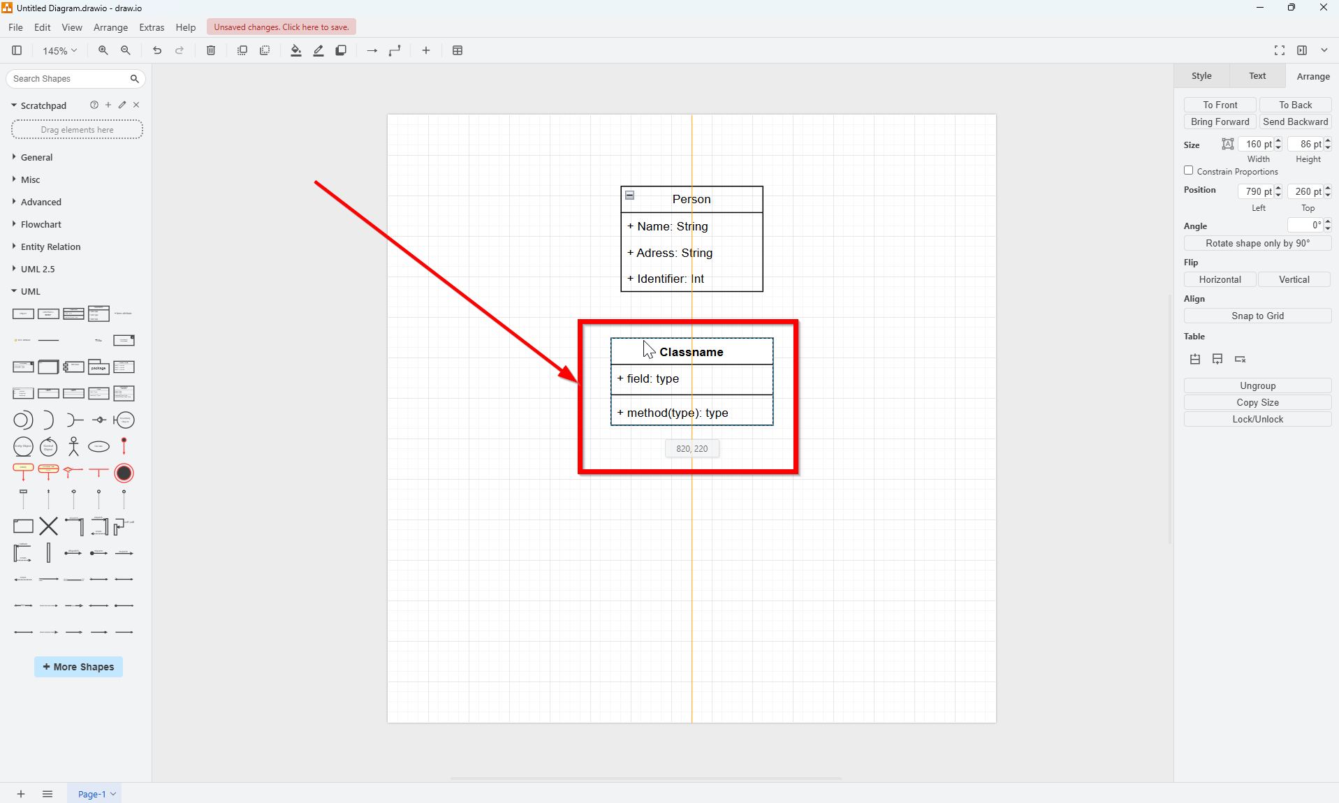How to Build a UML Class Diagram with draw.io | The Requirements Engineer