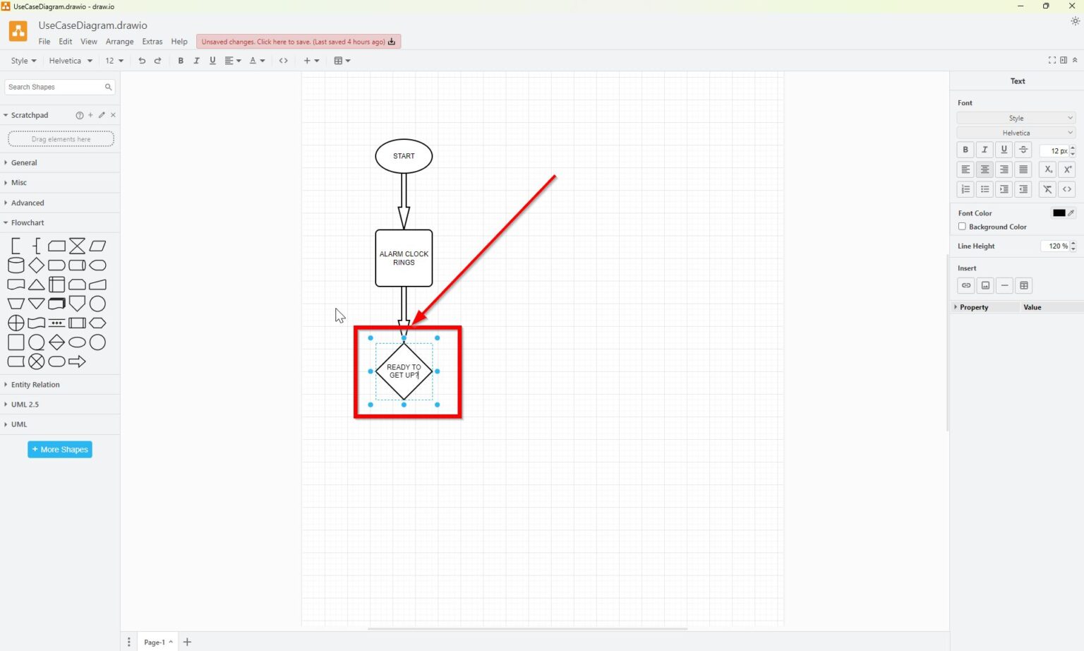 How to Create a Flowchart Example with draw.io | The Requirements Engineer
