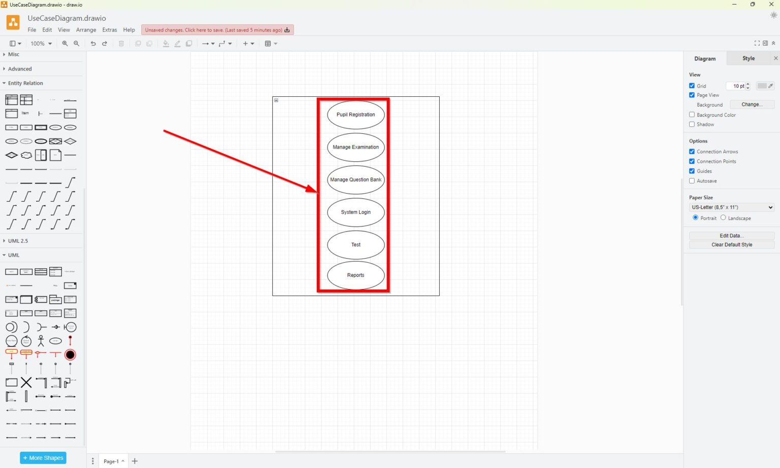 Draw Use Case Interface Draw UML Use Case Diagrams with draw.io: A Hands-on Example | The ...