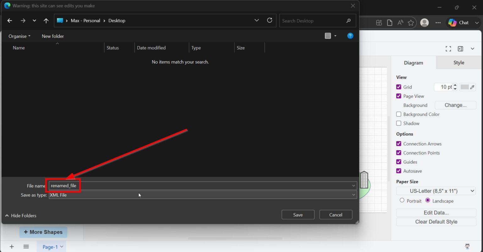 Renaming a File in draw.io: A Simple Step-by-Step Guide | The ...